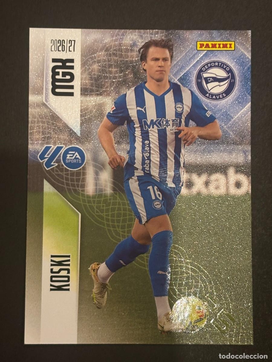 Football Stickers: 24 KOSKI ALAVES MEGACRACKS MGK 26-27 2026-2027 PANINI LIGA