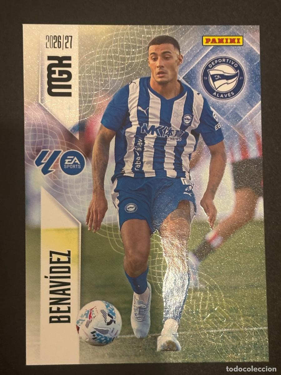 Football Stickers: 27 BENAV&Iacute;DEZ ALAVES MEGACRACKS MGK 26-27 2026-2027 PANINI LIGA