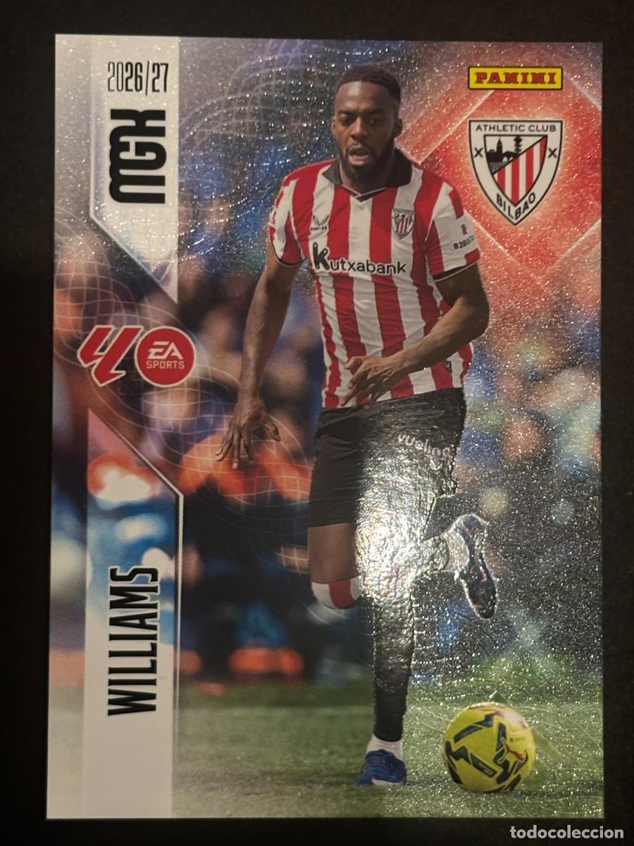 Cromos de Futebol: 52 WILLIAMS AT BILBAO MEGACRACKS MGK 26-27 2026-2027 PANINI LIGA