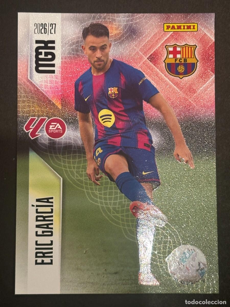 Cromos de Futebol: 79 ERIC GARC&Iacute;A BARCELONA MEGACRACKS MGK 26-27 2026-2027 PANINI LIGA