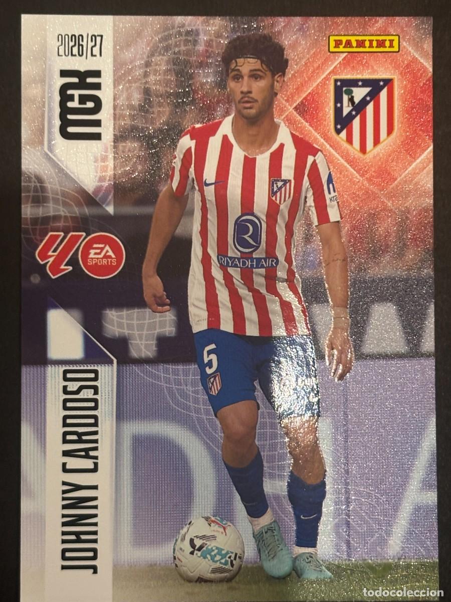 Cromos de Futebol: 66 JOHNNY CARDOSO AT MADRID MEGACRACKS MGK 26-27 2026-2027 PANINI LIGA
