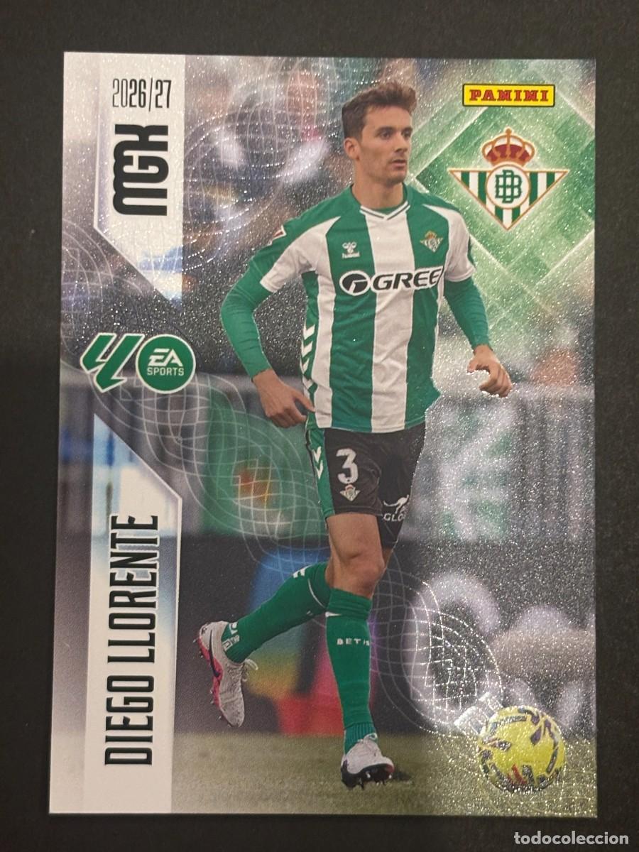 Cromos de Futebol: 96 DIEGO LLORENTE BETIS MEGACRACKS MGK 26-27 2026-2095 PANINI LIGA