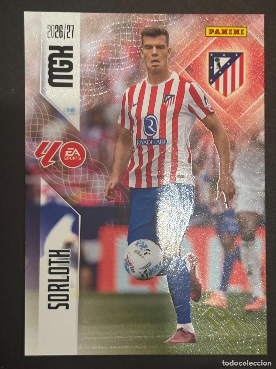 Cromos de Futebol: 72 SORLOTH AT MADRID MEGACRACKS MGK 26-27 2026-2027 PANINI LIGA