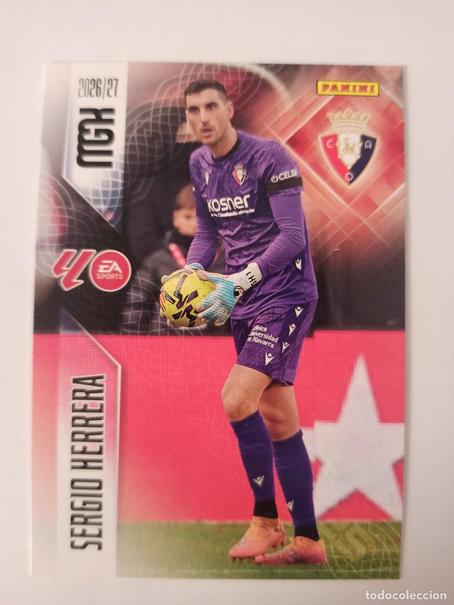 Cromos de Futebol: Sergio Herrera 254 - Osasuna - MEGACRACKS 2026 2027 - 26 27 - MGK - PANINI