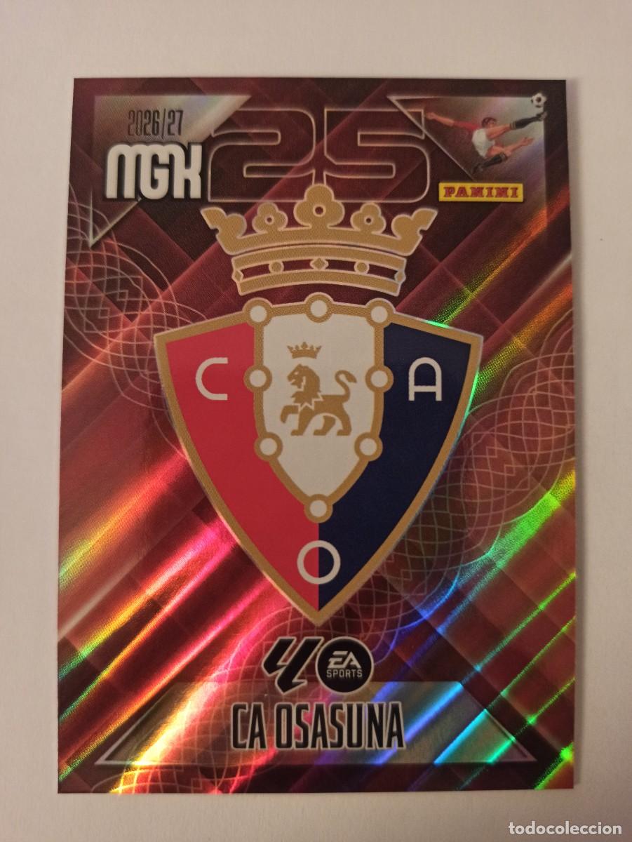 Cromos de Futebol: Escudo 253 - Osasuna - MEGACRACKS 2026 2027 - 26 27 - MGK - PANINI