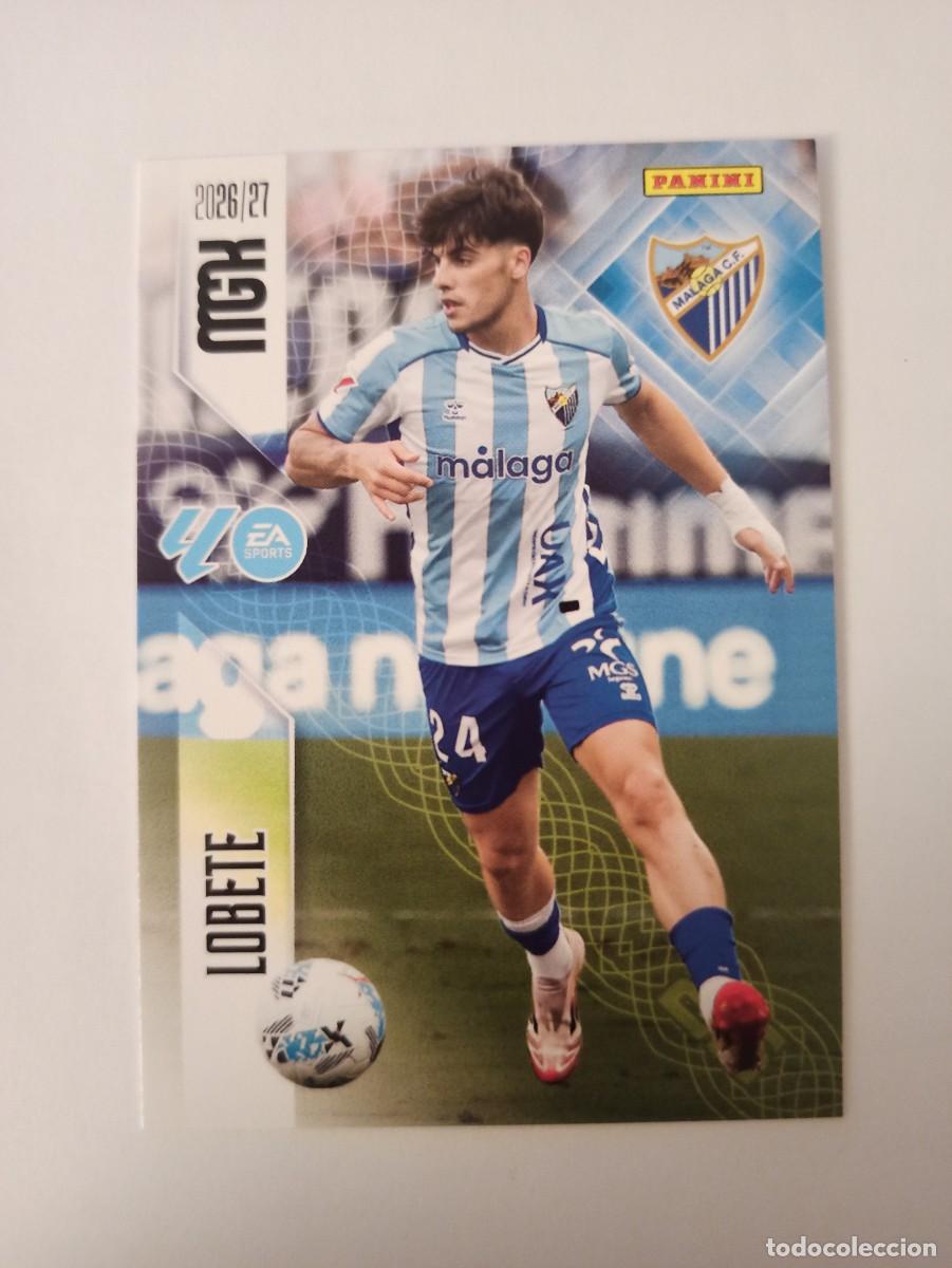 Figurine di Calcio: Lobete 249 - M&aacute;laga - MEGACRACKS 2026 2027 - 26 27 - MGK - PANINI