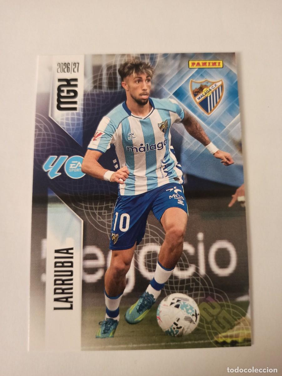 Figurine di Calcio: Larrubia 248 - M&aacute;laga - MEGACRACKS 2026 2027 - 26 27 - MGK - PANINI