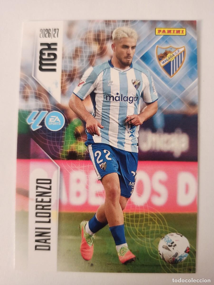 Figurine di Calcio: Dani Lorenzo 245 - M&aacute;laga - MEGACRACKS 2026 2027 - 26 27 - MGK - PANINI
