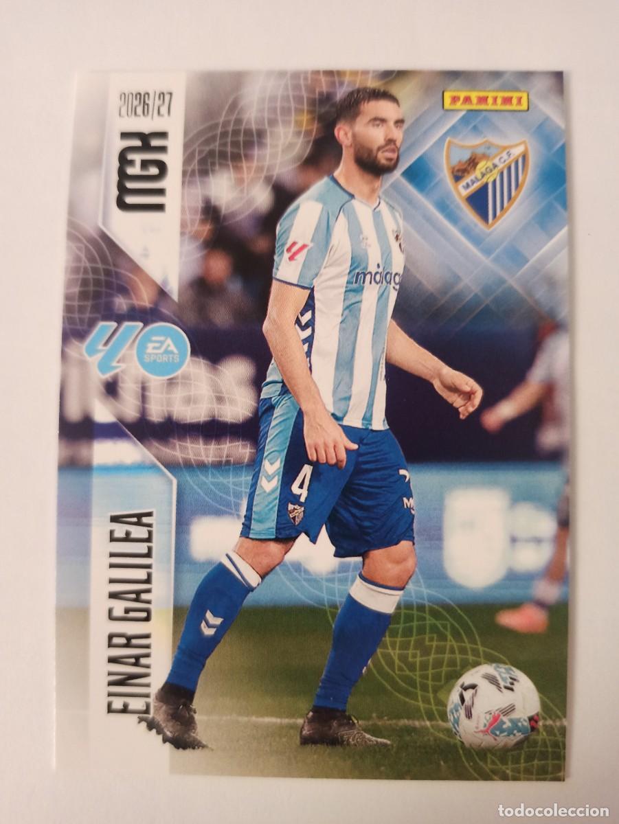 Figurine di Calcio: Einar Galilea 241 - M&aacute;laga - MEGACRACKS 2026 2027 - 26 27 - MGK - PANINI
