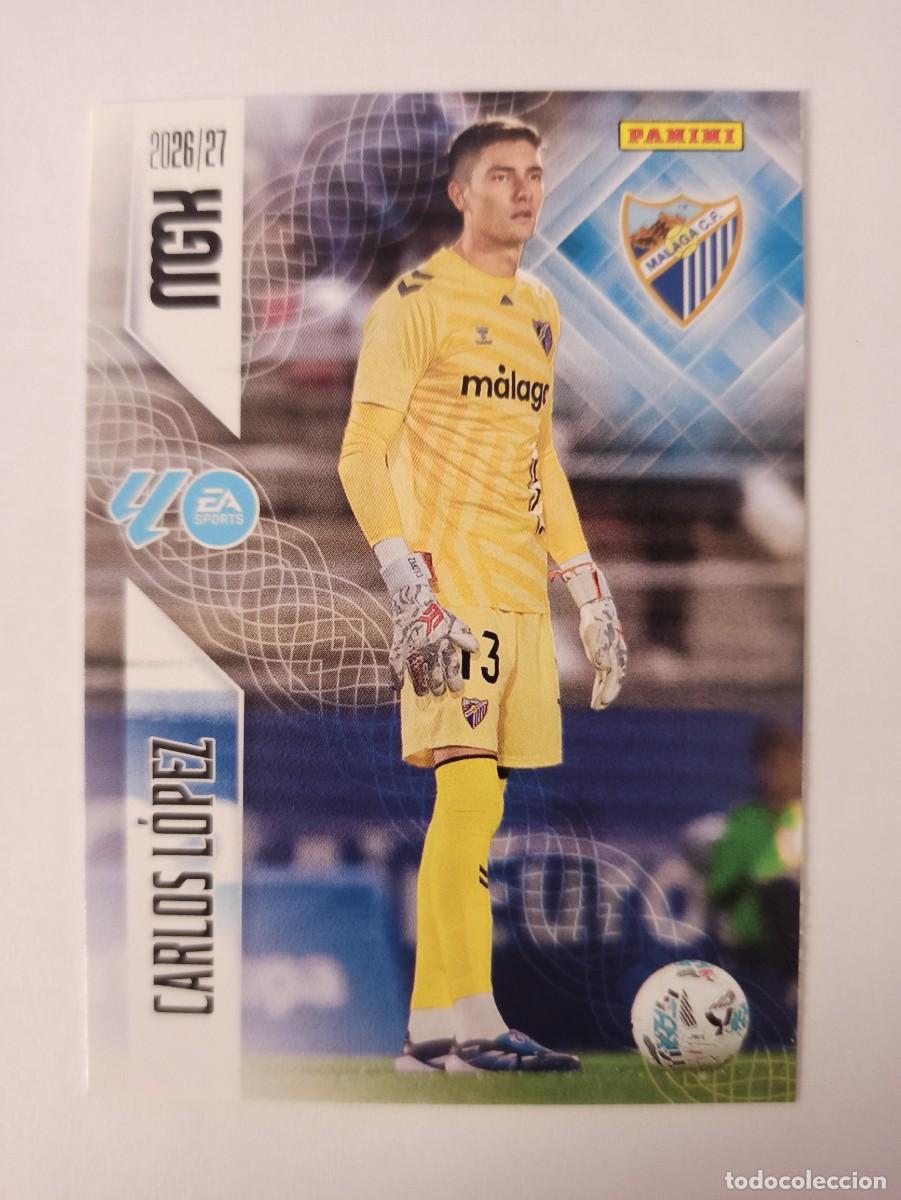 Figurine di Calcio: Carlos Lopez 237 - M&aacute;laga - MEGACRACKS 2026 2027 - 26 27 - MGK - PANINI