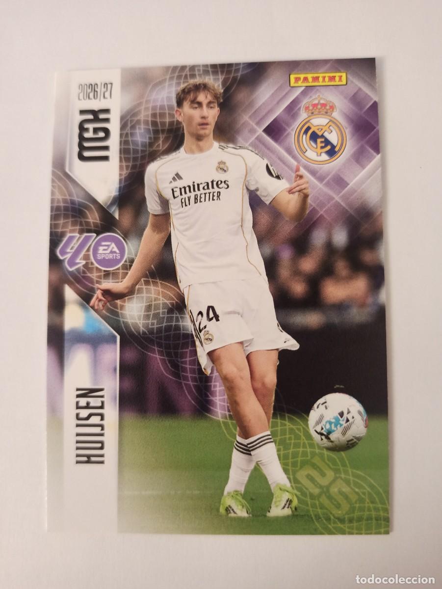 Football Stickers: Huijsen 222 - R. Madrid - MEGACRACKS 2026 2027 - 26 27 - MGK - PANINI