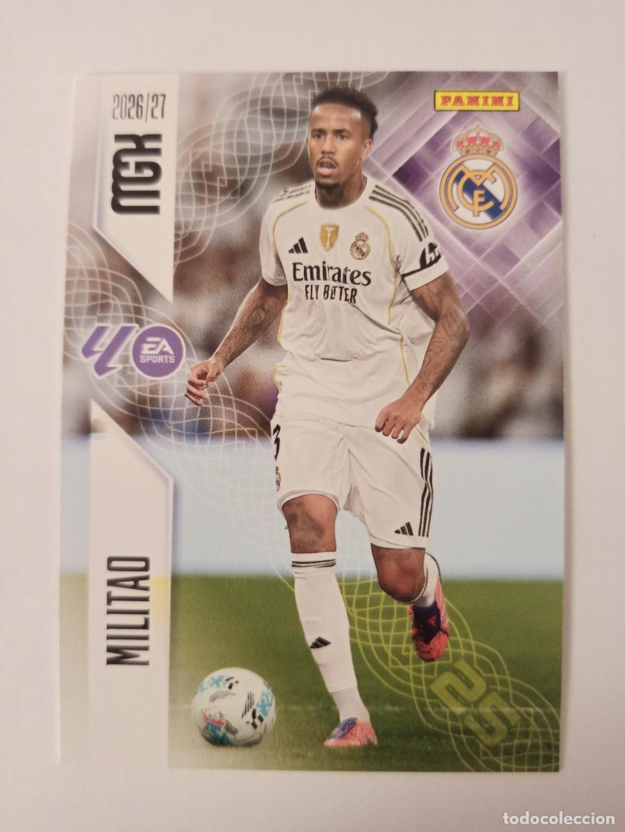 Football Stickers: Militao 221 - R. Madrid - MEGACRACKS 2026 2027 - 26 27 - MGK - PANINI