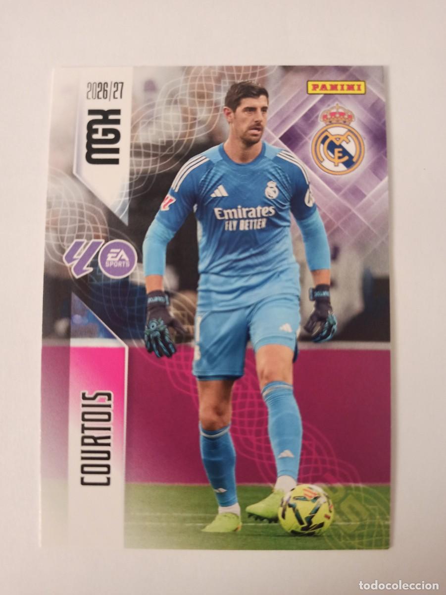 Football Stickers: Courtois 218 - R. Madrid - MEGACRACKS 2026 2027 - 26 27 - MGK - PANINI