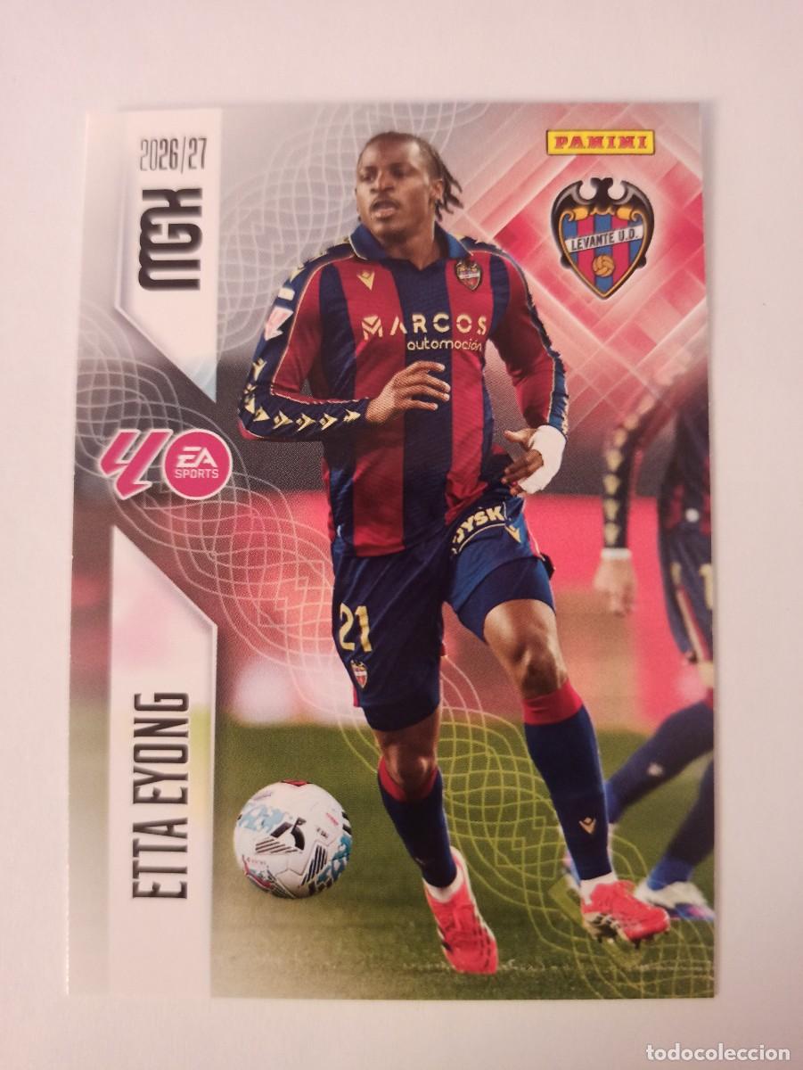 Football Stickers: Etta Eyong 216 - Levante - MEGACRACKS 2026 2027 - 26 27 - MGK - PANINI
