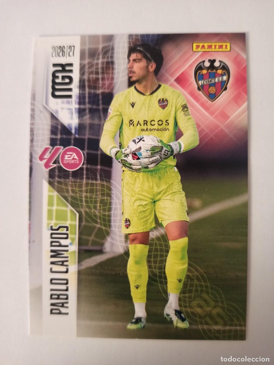 Fu&szlig;ball-Sticker: Pablo Campos 201 - Levante - MEGACRACKS 2026 2027 - 26 27 - MGK - PANINI