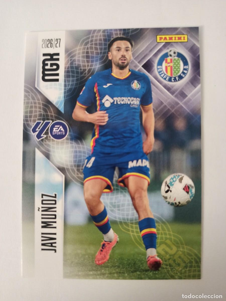 Fu&szlig;ball-Sticker: Javi Mu&ntilde;oz 191 - Getafe - MEGACRACKS 2026 2027 - 26 27 - MGK - PANINI
