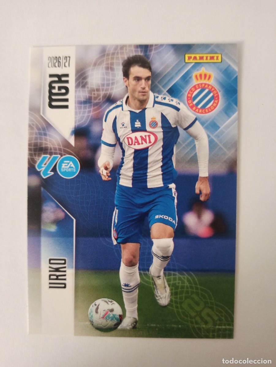 Cromos de f&uacute;tbol: Urko 172 - Espanyol - MEGACRACKS 2026 2027 - 26 27 - MGK - PANINI