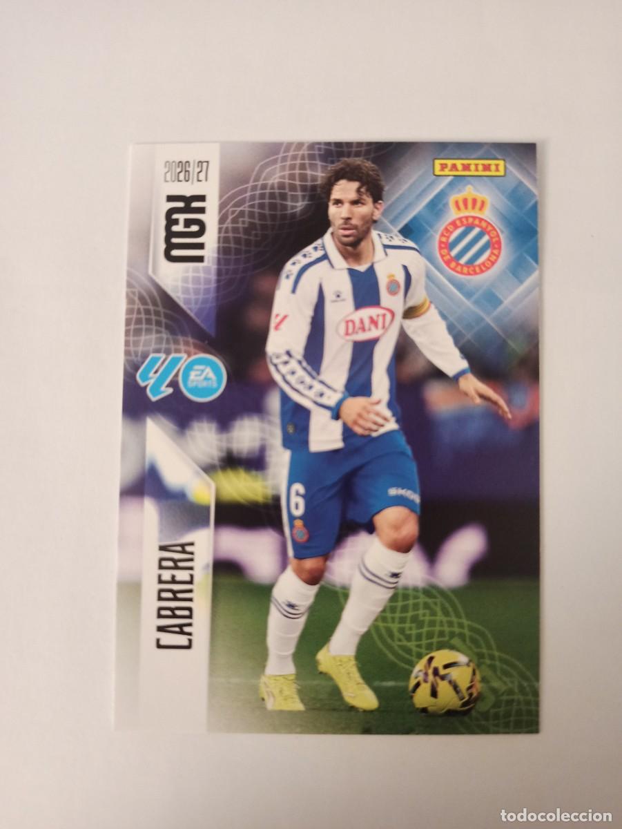 Cromos de Futebol: Cabrera 169 - Espanyol - MEGACRACKS 2026 2027 - 26 27 - MGK - PANINI