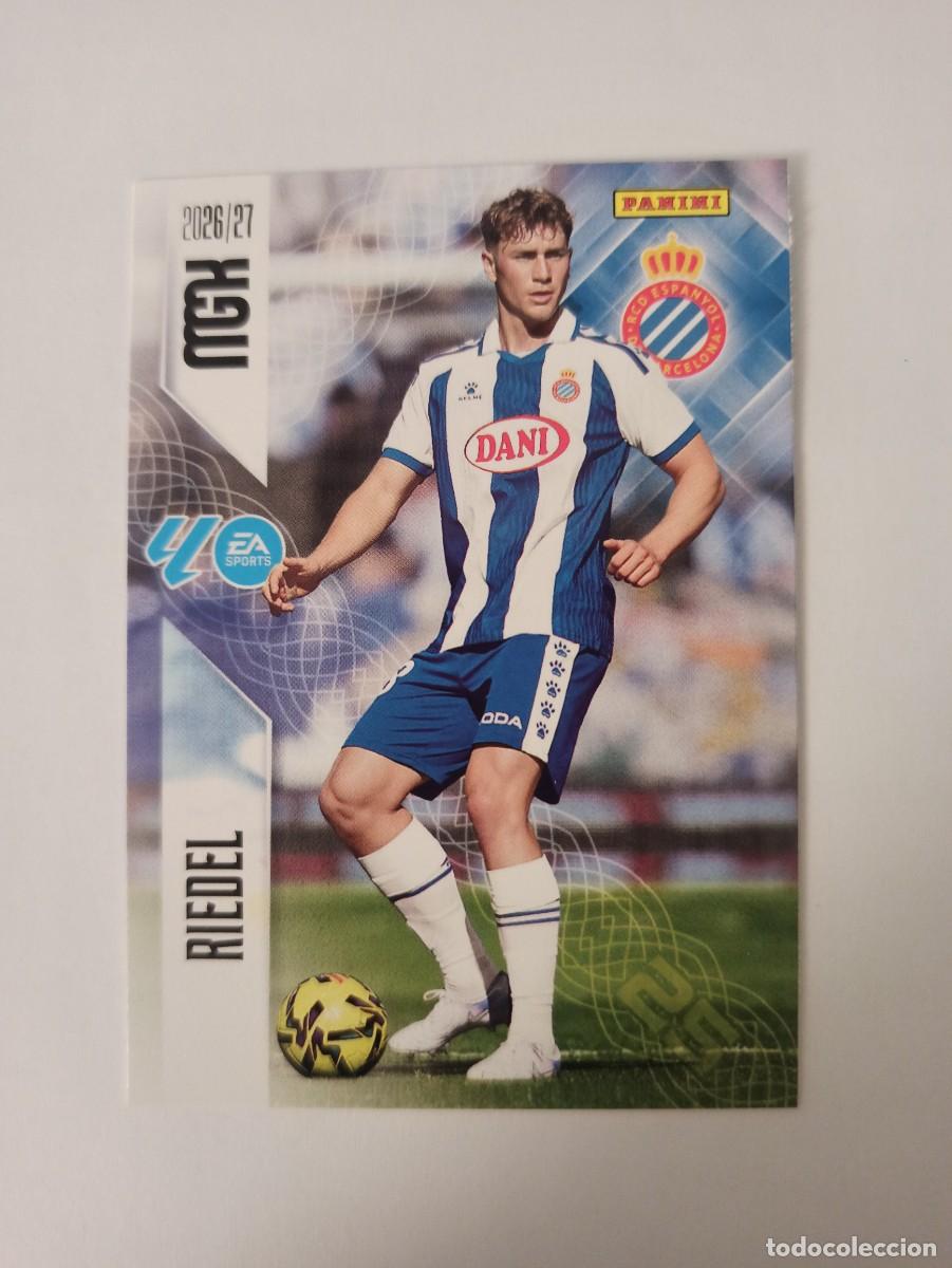 Cromos de Futebol: Riedel 168 - Espanyol - MEGACRACKS 2026 2027 - 26 27 - MGK - PANINI