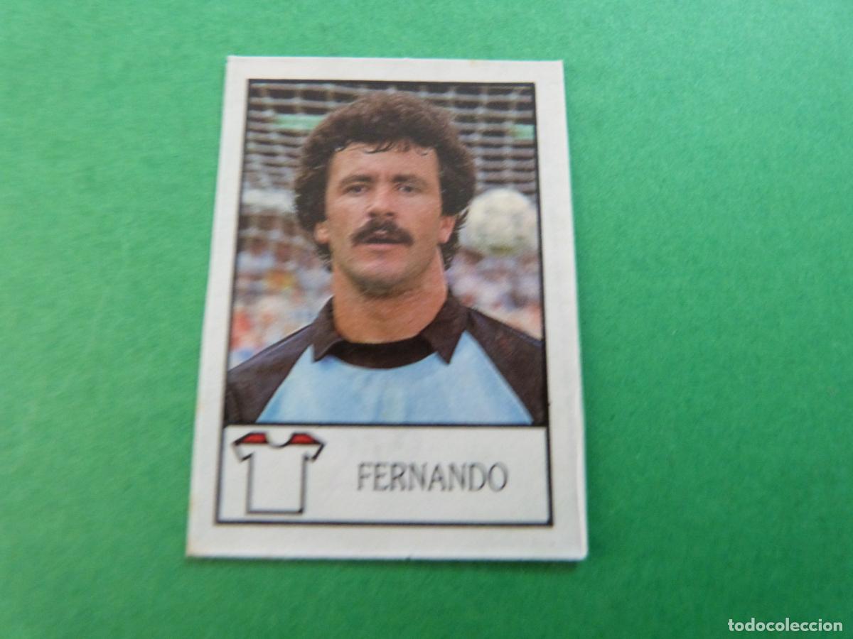 Cromos de f&uacute;tbol: CROMO FUTBOL FERNANDO SEVILLA F.C. RECORTADO N&ordm; 212 LIGA BOLLYCAO 1987-1988/87-88
