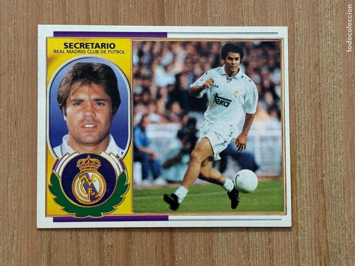 Figurine di Calcio: 37. CROMO REAL MADRID &Uacute;LTIMOS FICHAJES N 18 96-97 1996-97