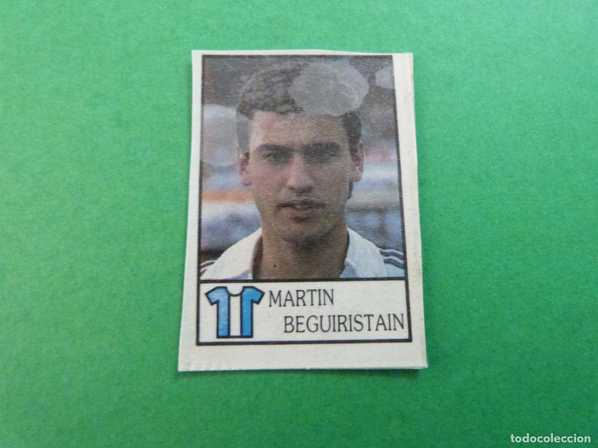 Cromos de f&uacute;tbol: CROMO FUTBOL MARTIN BEGUIRISTAIN REAL SOCIEDAD RECORTADO N&ordm; 240 LIGA BOLLYCAO 1987-1988/87-88
