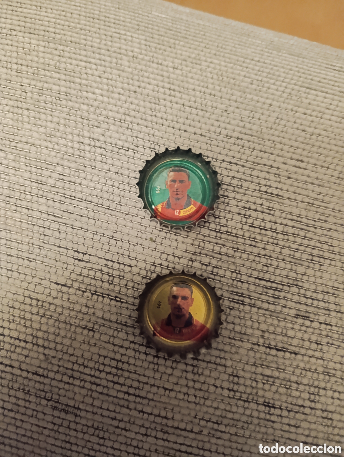 Cromos de f&uacute;tbol: Chapa Coca Cola Selecci&oacute;n Espa&ntilde;ola de Futbol n 12 Otero