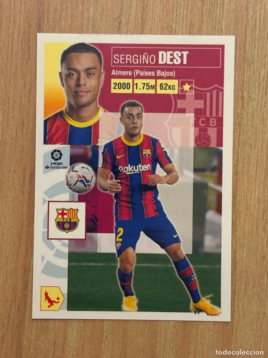 Cromos de f&uacute;tbol: 37. CROMO COLOCA N 5 BIS DEST BARCELONA ESTE 2020-21 FUTBOL LIGA ESTE 20-21 SIN PEGAR