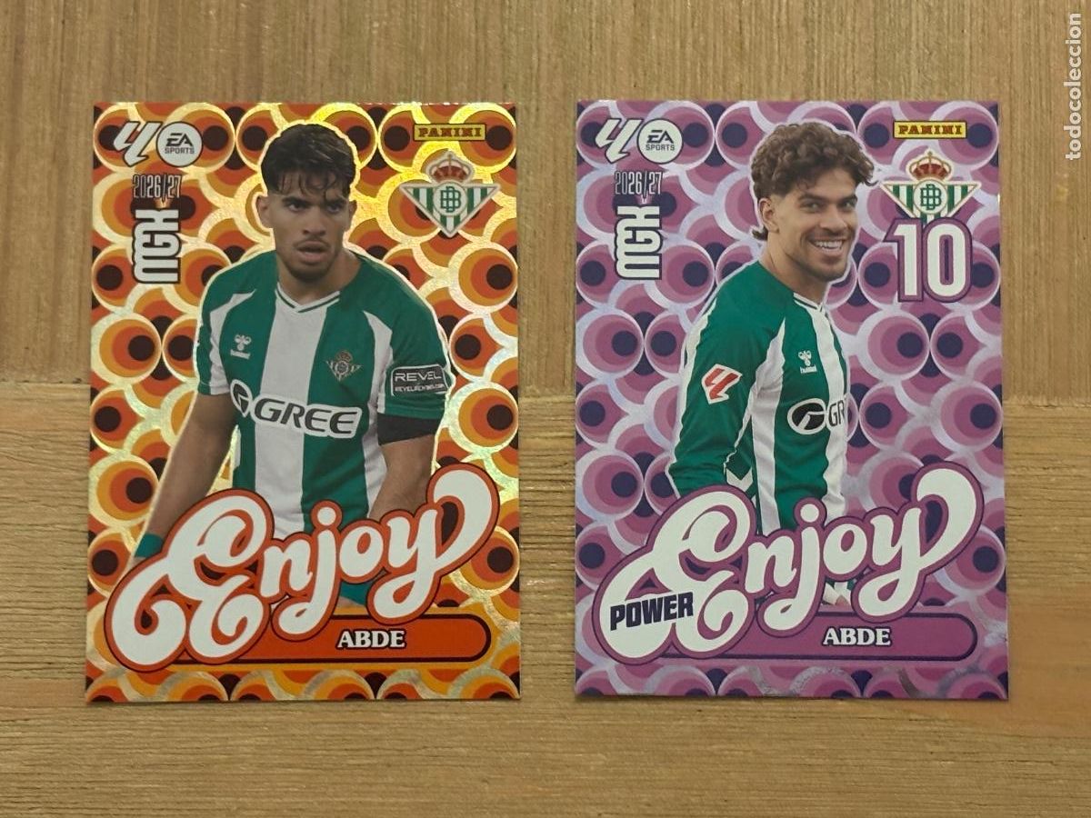 Cromos de f&uacute;tbol: 37. CROMO MEGACRACKS 2026-27 26-27 ENJOY + ENJOY POWER ABDE 379+ P379
