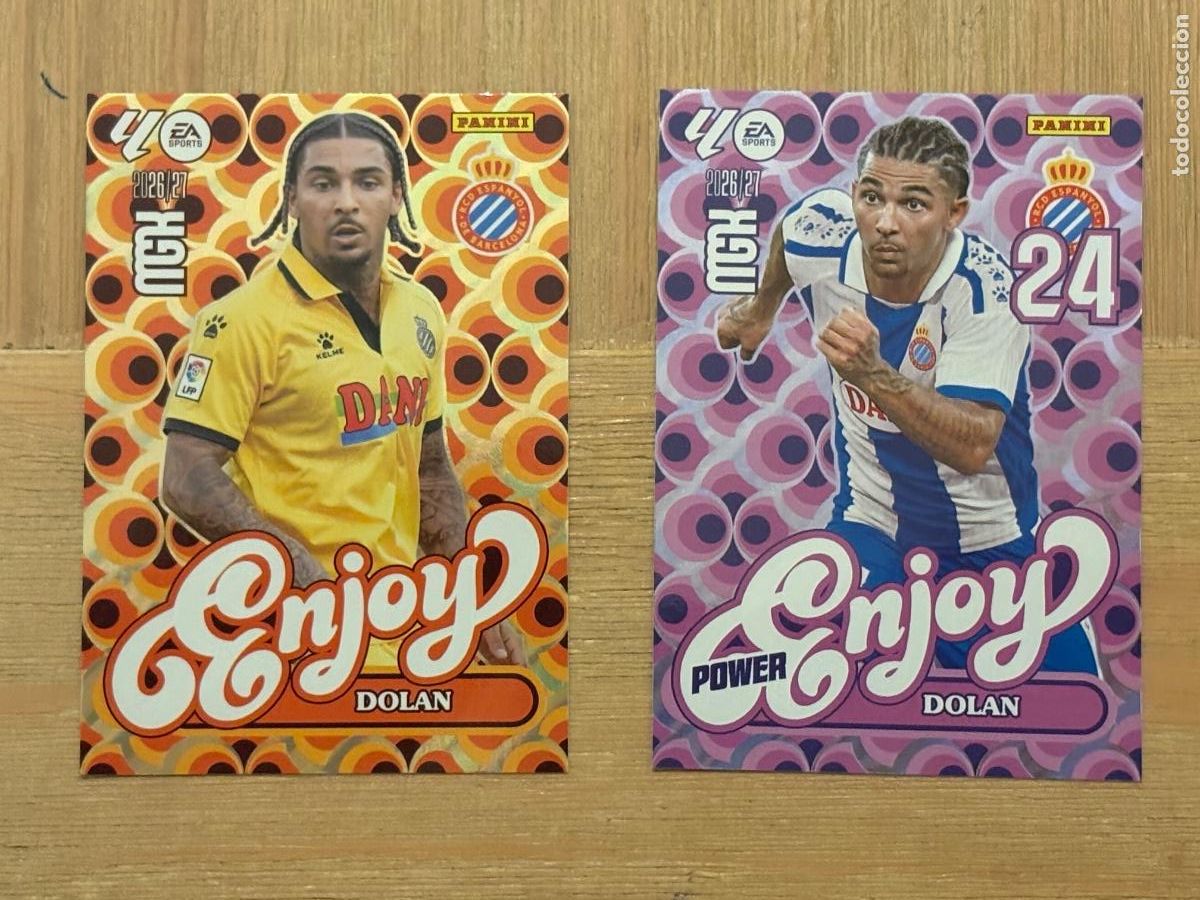 Cromos de f&uacute;tbol: 37. CROMO MEGACRACKS 2026-27 26-27 ENJOY + ENJOY POWER DOLAN 382+ P382