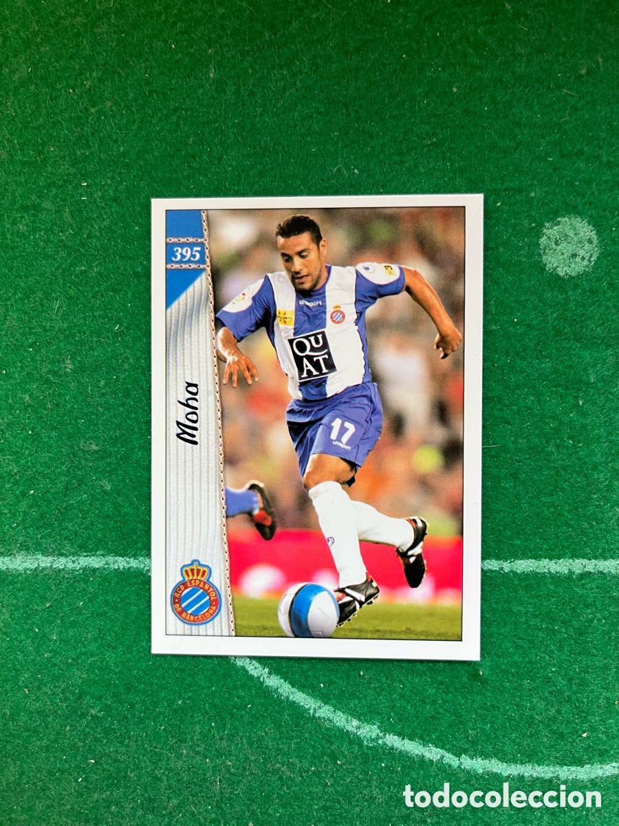 Cromos de Futebol: 395 MOHA ESPANYOL LAS FICHAS DE LA LIGA 2006 2007 MUNDICROMO