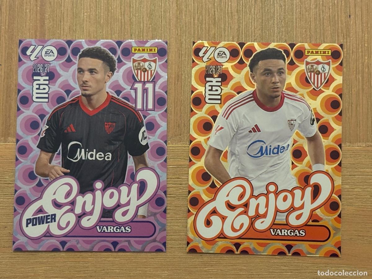 Cromos de Futebol: 37. CROMO MEGACRACKS 2026-27 26-27 ENJOY + ENJOY POWER VARGAS 387+ P387