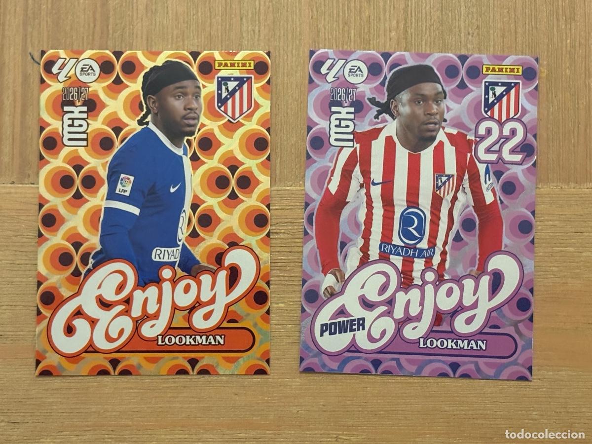 Football Stickers: 37. CROMO MEGACRACKS 2026-27 26-27 ENJOY + ENJOY POWER LOOKMAN 385+ P385