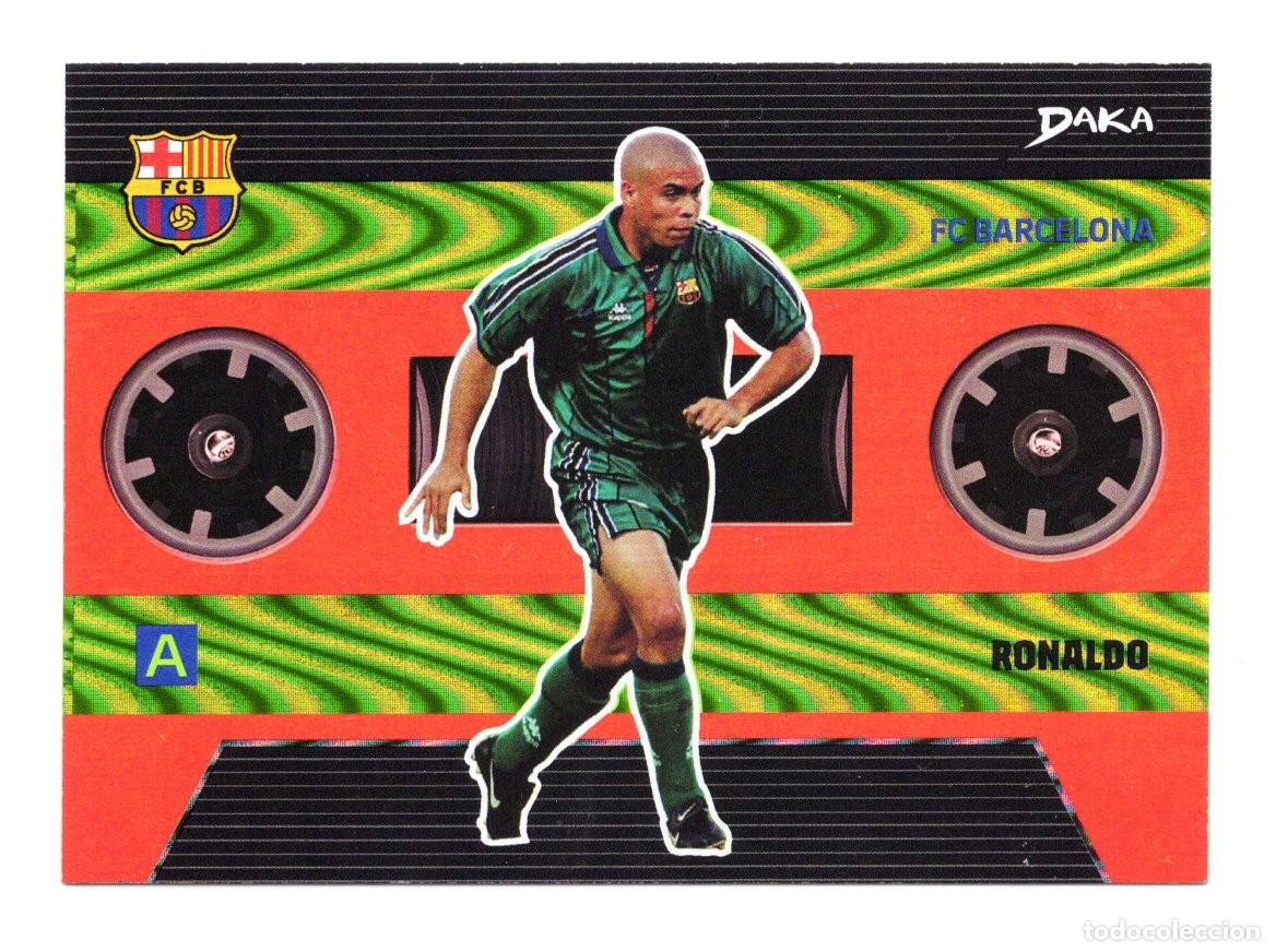 Football Stickers: Ronaldo Barcelona DAKA Top Audience 2025 Numerada 8 /199