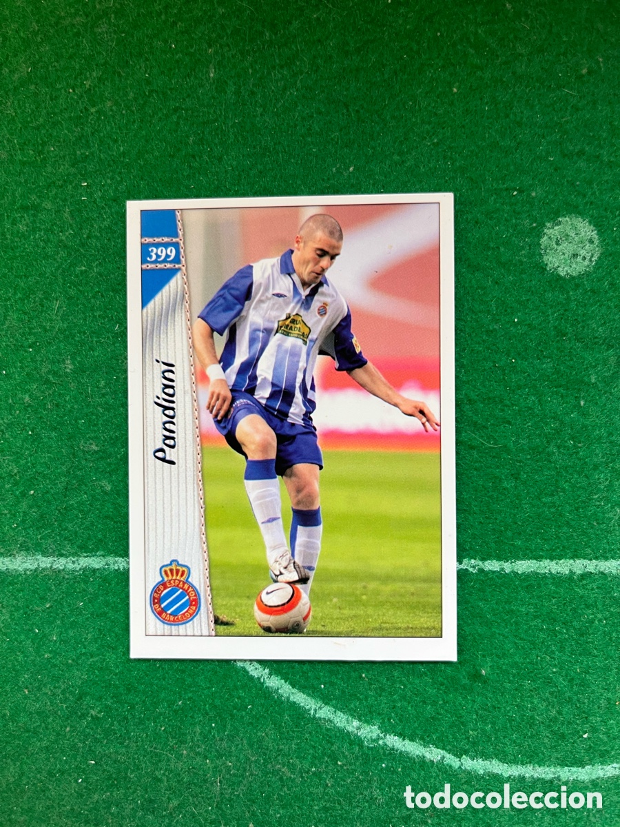 Fu&szlig;ball-Sticker: 399 PANDIANI ESPANYOL LAS FICHAS DE LA LIGA 2006 2007 MUNDICROMO