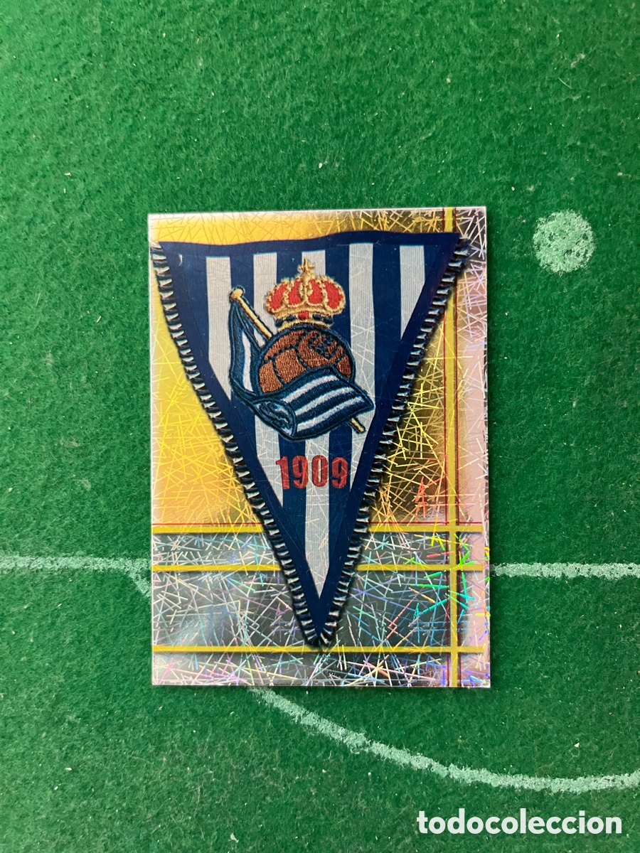 Cromos de f&uacute;tbol: 406 REAL SOCIEDAD LAS FICHAS DE LA LIGA 2006 2007 MUNDICROMO ESCUDO