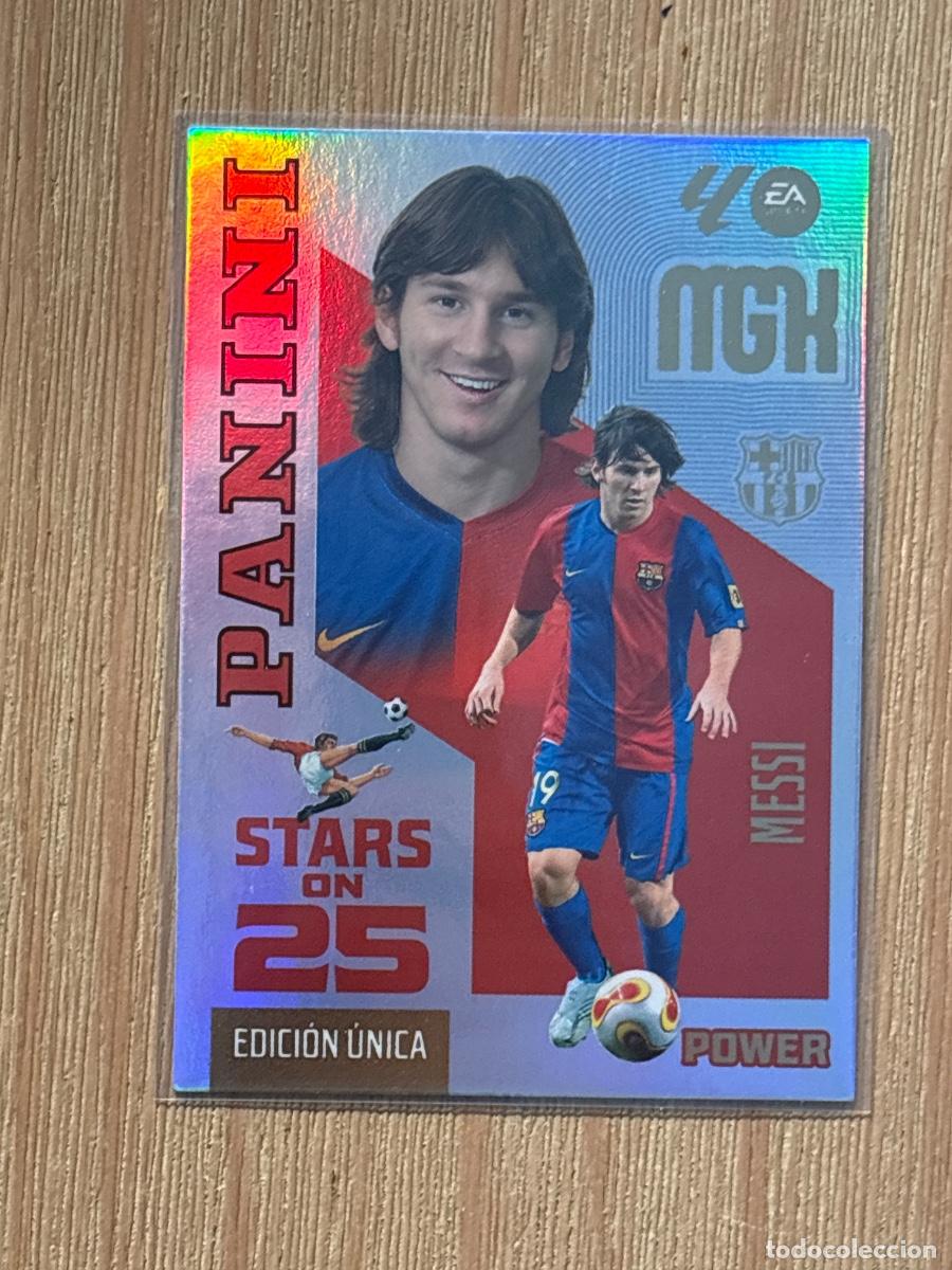 Cromos de f&uacute;tbol: CROMO MESSI N P440 POWER BARCELONA STARS ON 25 EDICION UNICA MGK MEGACRACKS LIGA 2026-27 26-27