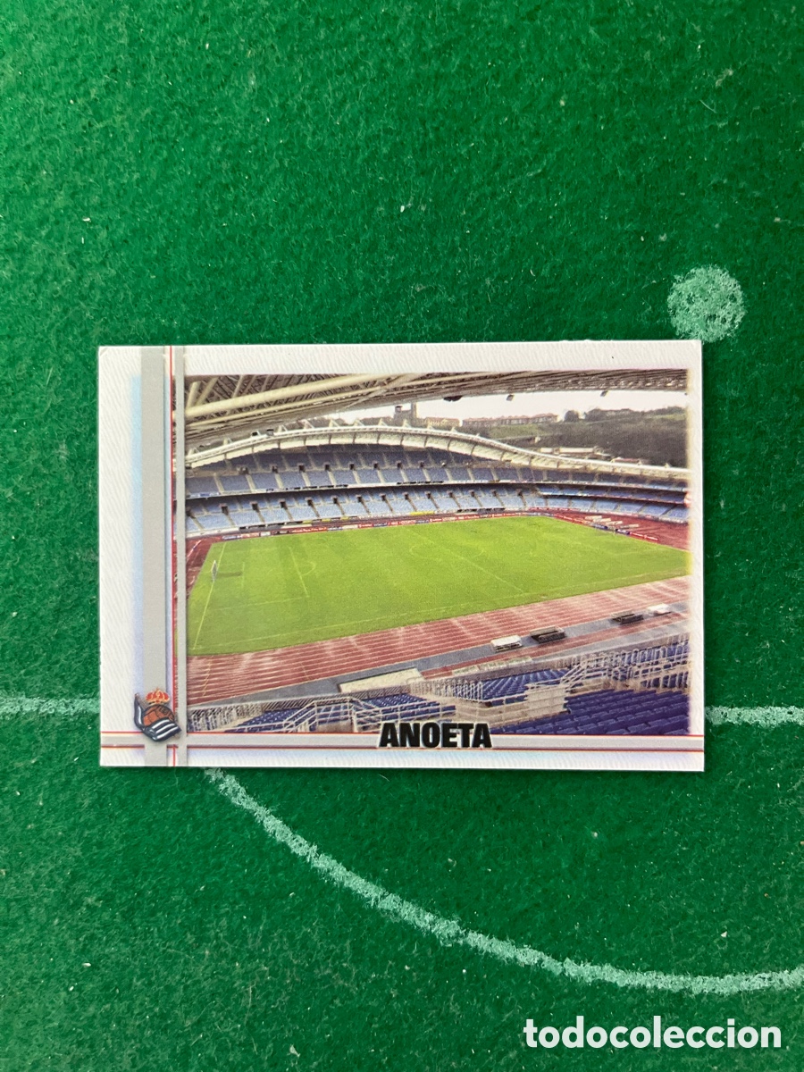 Cromos de f&uacute;tbol: 407 ANOETA REAL SOCIEDAD LAS FICHAS DE LA LIGA 2006 2007 MUNDICROMO ESTADIO