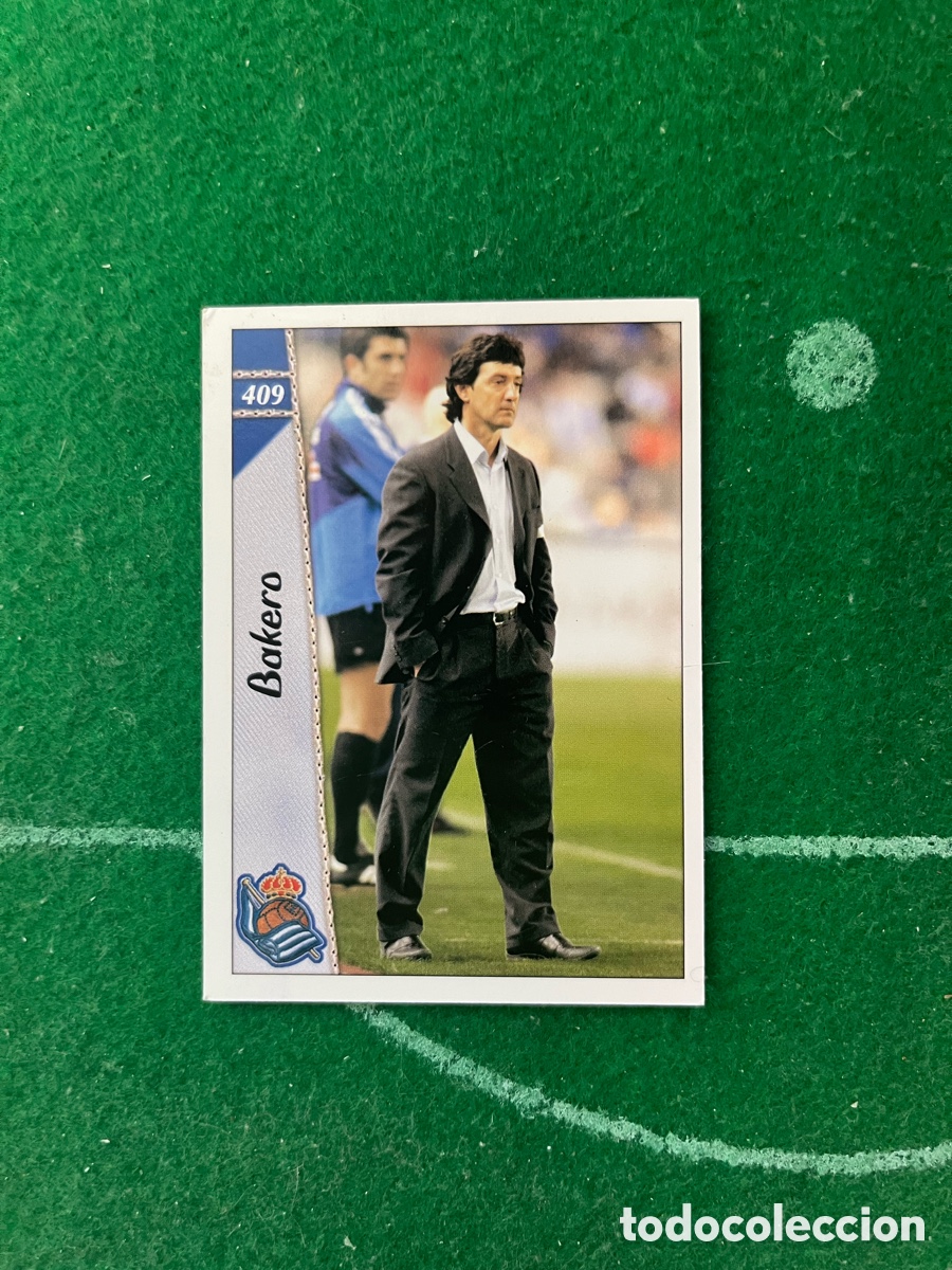 Cromos de f&uacute;tbol: 409 BAKERO REAL SOCIEDAD LAS FICHAS DE LA LIGA 2006 2007 MUNDICROMO ENTRENADOR