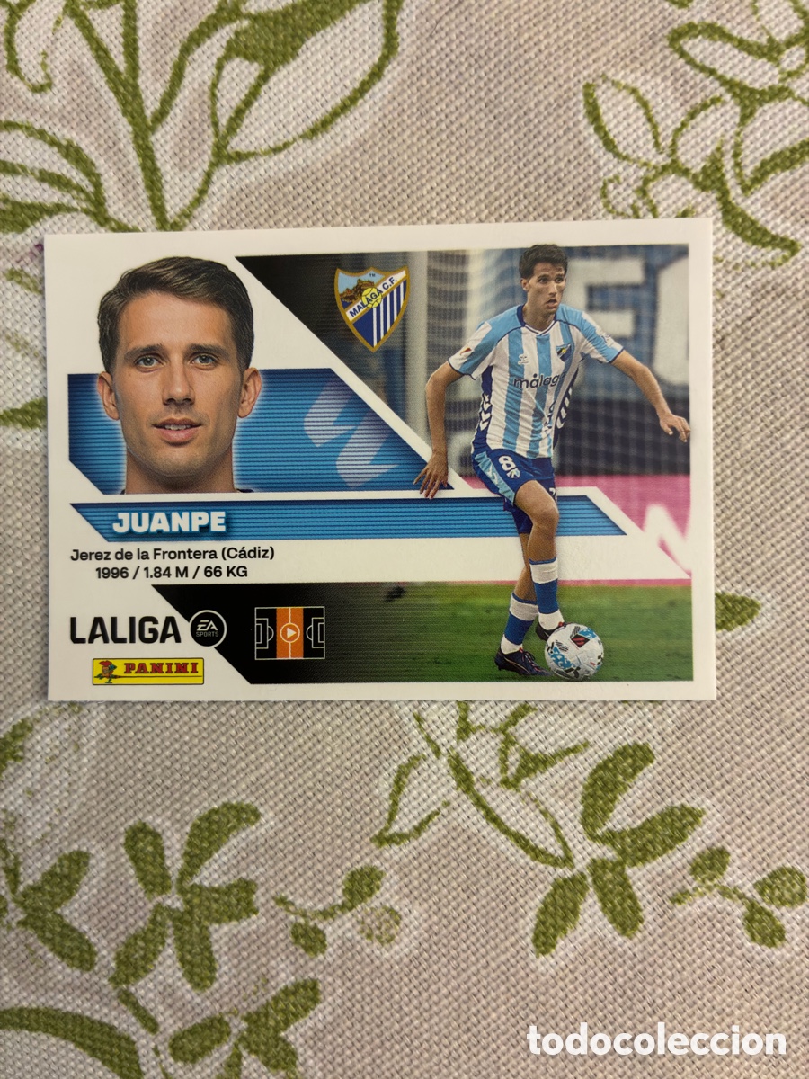 Cromos de f&uacute;tbol: Cromo Juanpe N&ordm; 13B - M&aacute;laga CF - Liga 2026-27 Colecciones Este / Panini (Sin Pegar)