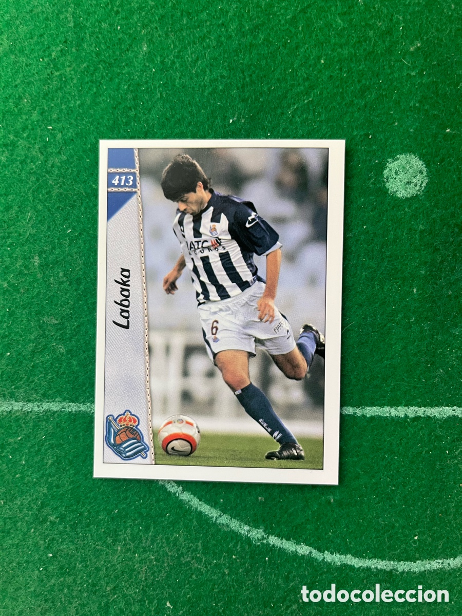Cromos de f&uacute;tbol: 413 LABAKA REAL SOCIEDAD LAS FICHAS DE LA LIGA 2006 2007 MUNDICROMO