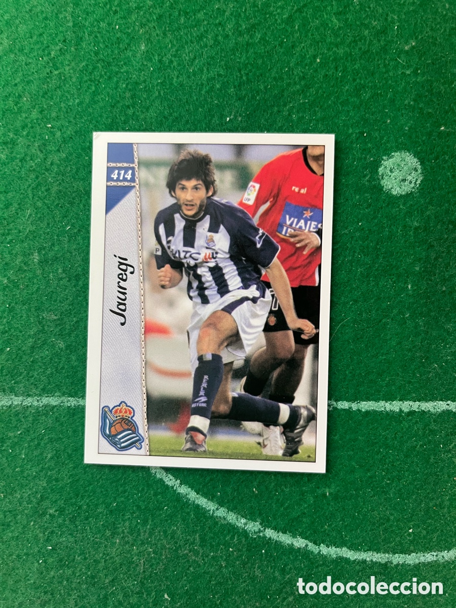 Cromos de f&uacute;tbol: 414 JAUREGI REAL SOCIEDAD LAS FICHAS DE LA LIGA 2006 2007 MUNDICROMO