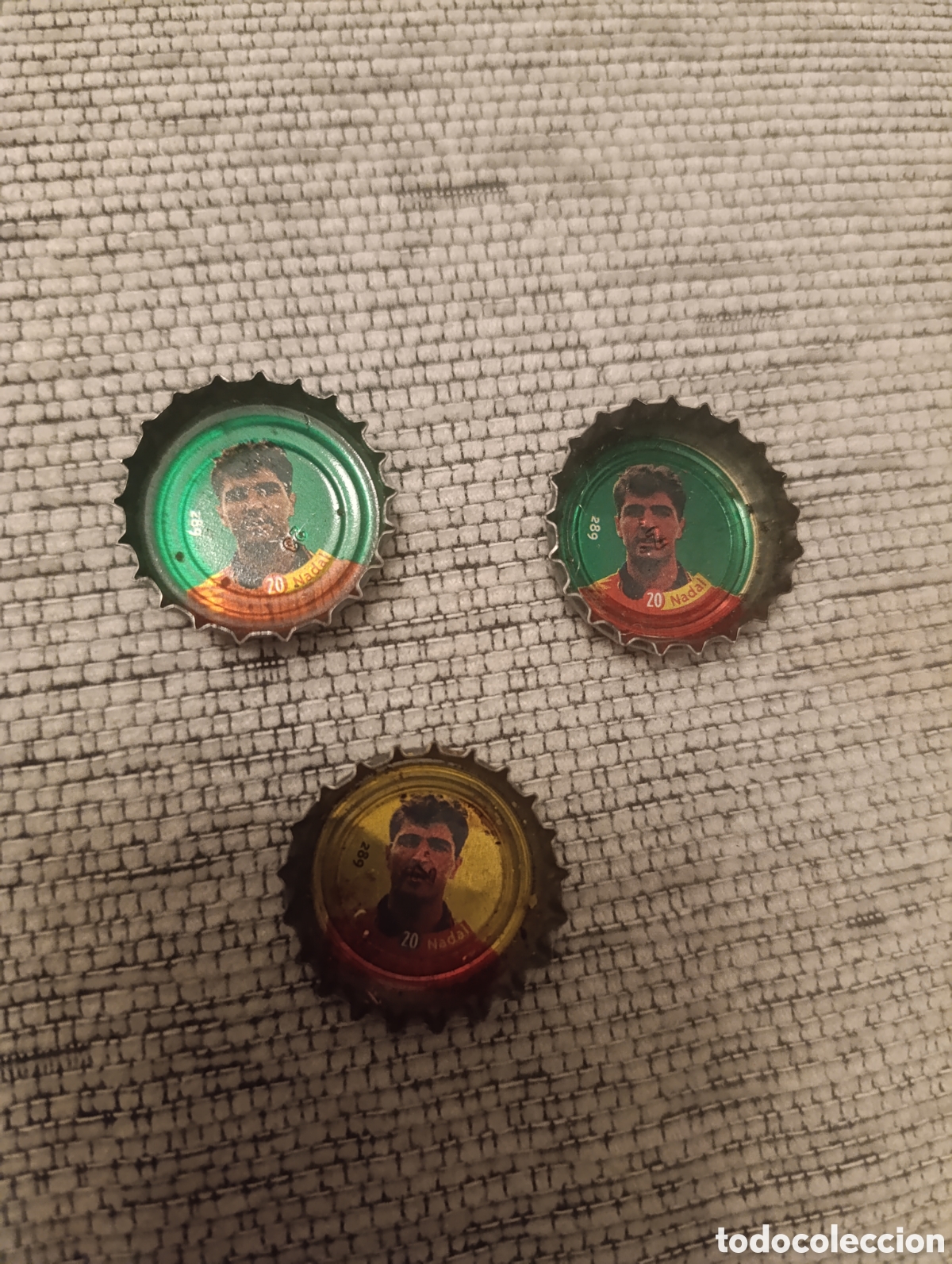 Cromos de Futebol: Chapas Coca Cola Selecci&oacute;n Espa&ntilde;ola de Futbol n 20 Nadal