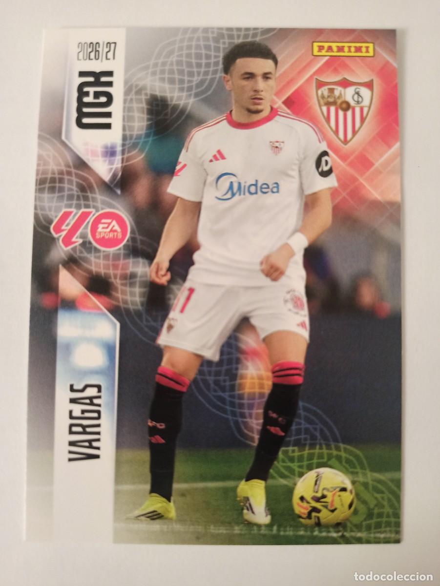 Football Stickers: Vargas 337 - Sevilla - MEGACRACKS 2026 2027 - 26 27 - MGK - PANINI