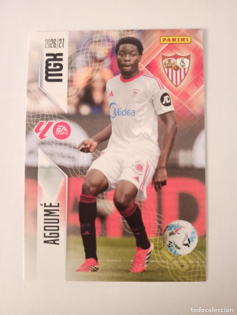 Fu&szlig;ball-Sticker: Agoum&eacute; 335 - Sevilla - MEGACRACKS 2026 2027 - 26 27 - MGK - PANINI