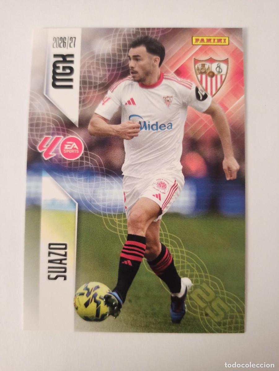 Fu&szlig;ball-Sticker: Suazo 333 - Sevilla - MEGACRACKS 2026 2027 - 26 27 - MGK - PANINI