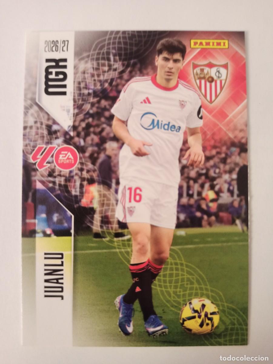 Fu&szlig;ball-Sticker: Juanlu 329 - Sevilla - MEGACRACKS 2026 2027 - 26 27 - MGK - PANINI