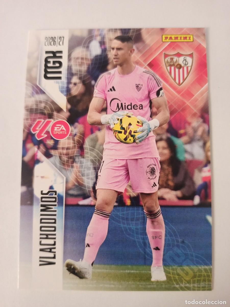 Fu&szlig;ball-Sticker: Vlachodimos 326 - Sevilla - MEGACRACKS 2026 2027 - 26 27 - MGK - PANINI