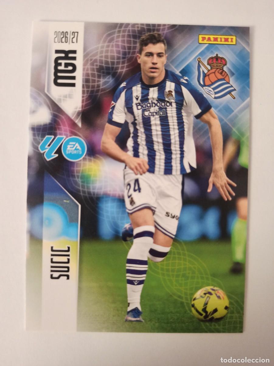 Football Stickers: Sucic 320 - R. Sociedad - MEGACRACKS 2026 2027 - 26 27 - MGK - PANINI