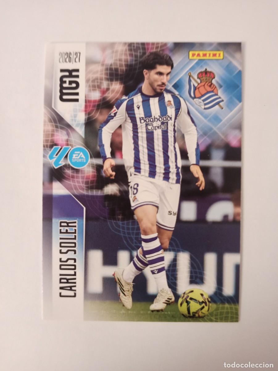Football Stickers: Carlos Soler 319 - R. Sociedad - MEGACRACKS 2026 2027 - 26 27 - MGK - PANINI